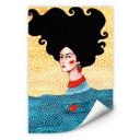 Poster autocollant Hülya - Dessus et dessous