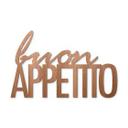Træbogstaver - Buon Appetito - Mahogni