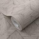 Ikke-vævet tapet, grafisk tapet Secret Garden taupe