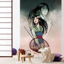 Non-woven tapet - Modig Mulan - 200 x 280 cm