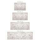 Zelfklevende Keukenachterwand Wilde bloemenweide met vlinders in Scandinavisch design - Ms Tiff