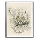 Plakat - Braun - Snow Leopard
