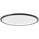 Deckenleuchte Liz, schwarz, 3 x 50 cm, Glitzeroptik