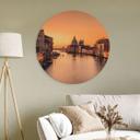 Cuadro de madera puesta de sol en Venecia - Zhang - Redondo