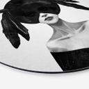 Tableau sur alu-Dibond rond Ireland - The Mound II