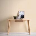 Mat enhedstapet i beige og creme non-woven tapet med struktur i skandinavisk stil Hygge