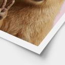 Poster animal Peace Capybara