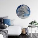 Wandcirkel Schumacher White Winter Tree