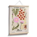 Póster NKTN - Mercado de las flores de Londres