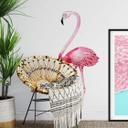 Sticker mural Kristina Kvilis - Flamant rose 01