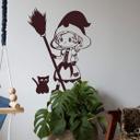 Wallsticker - Lille Heks