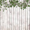 Wood&leaves tapet i brun og hvid - non-woven Designwalls 2 - 2,55 x 3,5 m