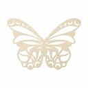 Arte en madera de álamo - Mariposa
