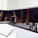 Revêtement pour cuisine - Alu-Dibond Effet de lumière 03