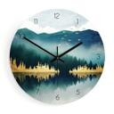 Wanduhr aus Glas - SpaceFrog Designs - Morgenruhe - Ø 30 cm