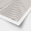 Póster Estructuras blandas en beige - Pictufy Studio