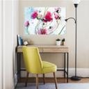 Poster autocollant - W -  Aquarelle Coquelicots
