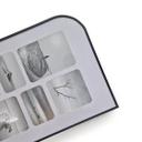 Aluminium Bilderrahmen Schwarz mit Passepartout - für 6 Fotos - 40,6 x 55,9 cm