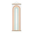 Tekstil plakat Boho Rainbow