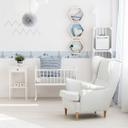 A.S. Création Lovely Kids Frise autocollante enfant - Gris, Rouge