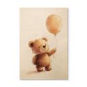Cuadro de madera Osito con globo - Magnusson