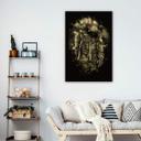 Dibond Schilderij met goud effect Nicebleed - Lost in Cosmic Shades