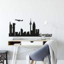 Sticker mural - Les gratte-ciel de Francfort 1
