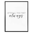 Plakat - After all this time