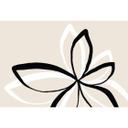 Fotomural uplusmestudio - Line Art - La doble flor