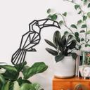 MDF3 - Decoración en madera de tucán de origami