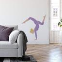 Muursticker Yoga Handstand
