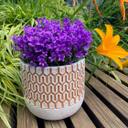 Betonnen Bloempot Geometrie