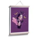 Póster Korenkova - Boho Girl 1 morado
