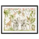 Plakat Dyr i den tropiske jungle - UN Designs