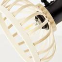 Spotrohr Luisa, braun, 22 x 71 cm, Bambus Innenleuchte