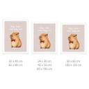 Plakat Keep Calm and Capy On - Capybara
