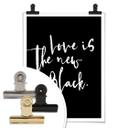 Póster - El amor es el nuevo negro