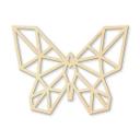 Arte en madera de álamo - Mariposa de origami