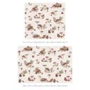 Papel pintado Dulces erizos en el bosque de otoño - Kikki Belle