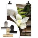 Póster Bienestar Orquídea