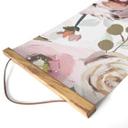 Póster de tela Diseños ONU - Flores en estilo pictórico - Panorama