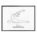 Plakat - Yoga Due - Line Art