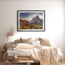 Póster Amanecer en las montañas del Tirol del Sur