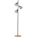 Stehleuchte Annelie, braun, 153,5 x 38 cm, Holz Stehlampe