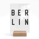 Typografi til bordvisning Berlin