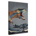 Tableau sur toile Braun - Tyrannosaure Rex