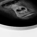Billede af træ Gorilla - Rund