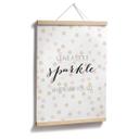 Póster Confetti & Cream - Deja un poco de brillo allá donde vayas
