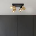 Spotbalken Leonardo, gold, 12,1 x 22 cm, Metall, goldene deckenstrahler
