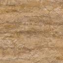 Ikke-vævet tapet Tamika Raw Heritage stenlook brun beige - murstenslook gipslook gul metallic